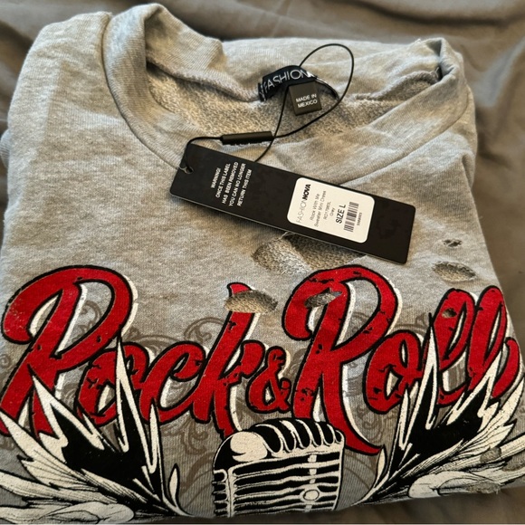 NWT Rock with me sweater mini dress - Picture 5 of 7